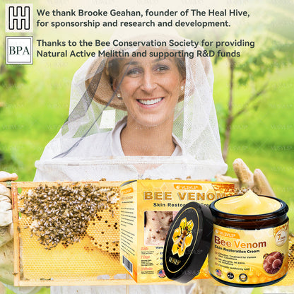 VLSVLS® Bee Venom Skin Restoration Cream (Suitable for use byindividuals of all ages & AAD recommends)✅